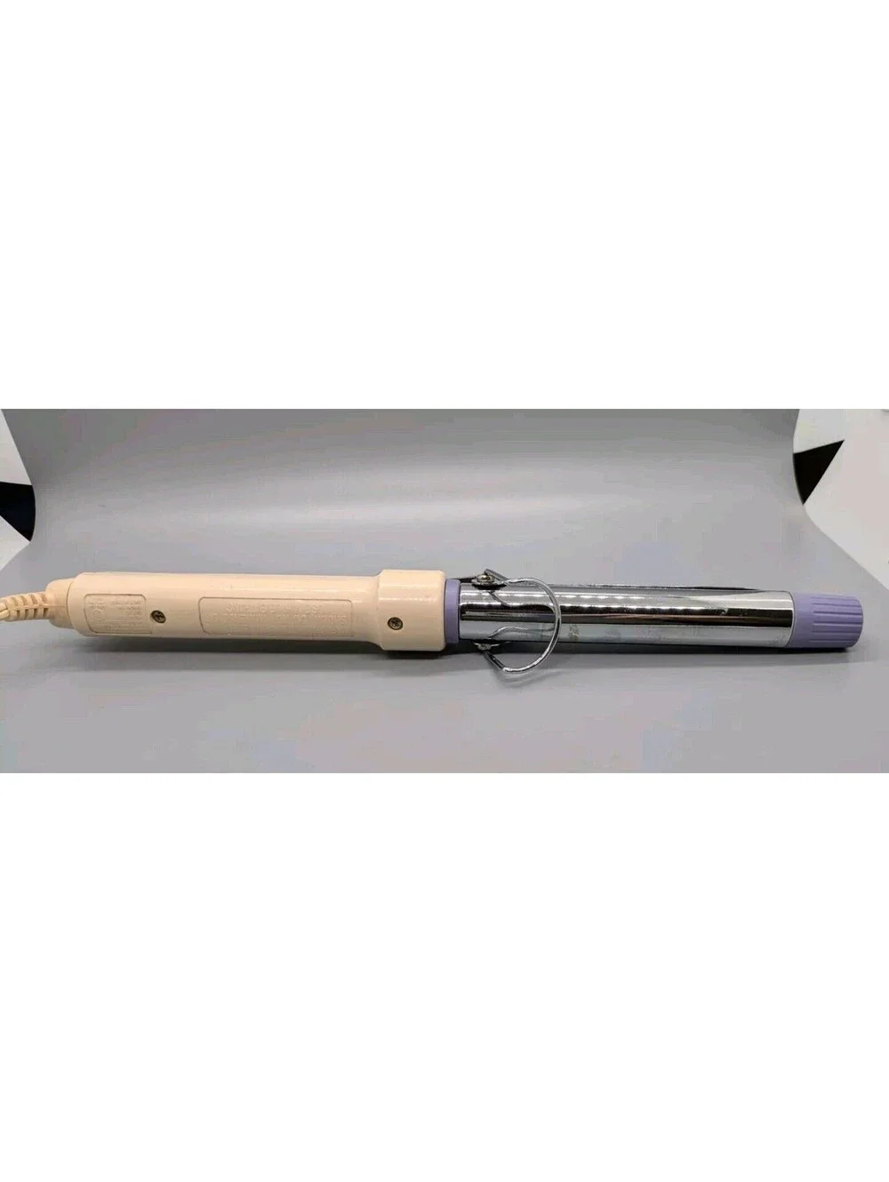Vintage Conair Supreme Curling Iron Baby Pink And Purple Tested Works 3/4